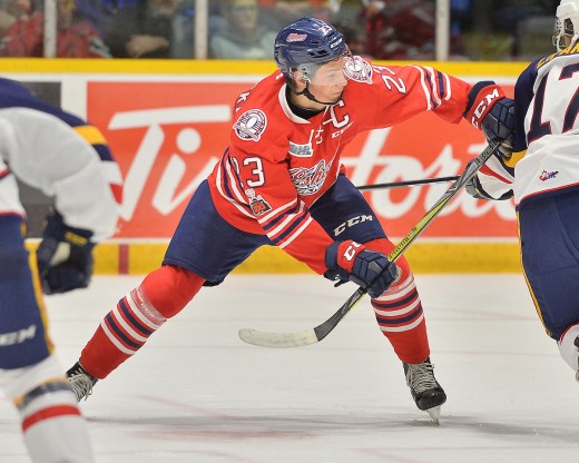 Jack Studnicka of the Oshawa Generals. Photo by Terry Wilson / OHL Images.
